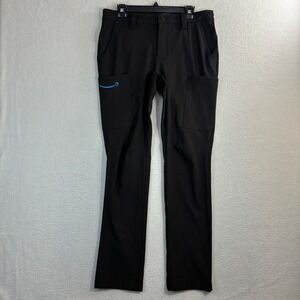 Amazon Pants Men S 34x32 Black Luly Yang Cargo Stretch Workwear Uniform Employee